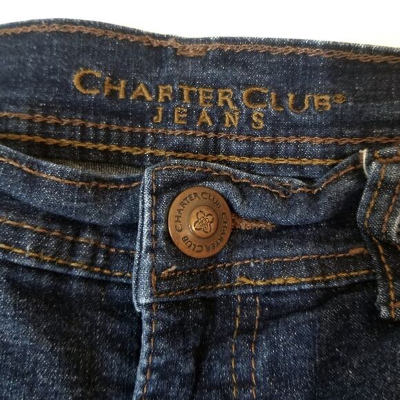 Charter Club | Dark Denim Slim Fit Jeans - Picture 3 of 6